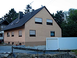 Stuckateur Pfitzenmaier - Fassadensanierung - Farbgestaltung 2 vorher